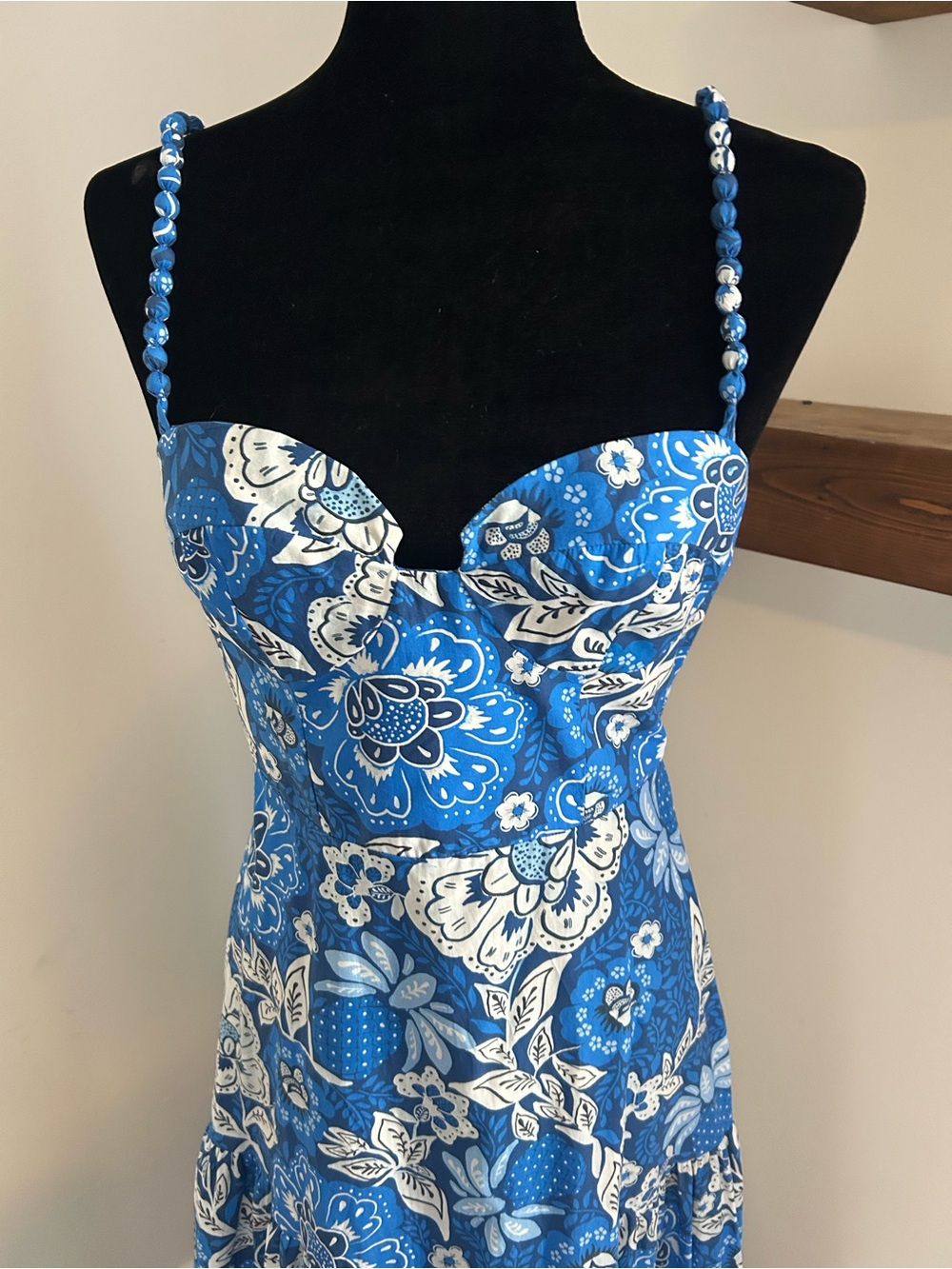 NWT Farm Rio Full of flowers mid dress - Picture 2 of 4